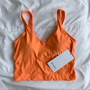 Lululemon Align Tank Orange Soda NWT